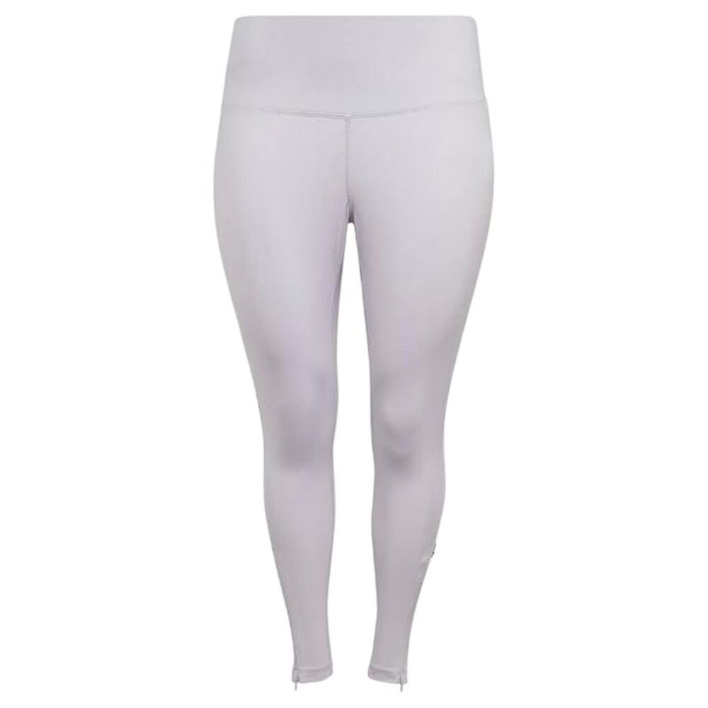 Adidas Womens/Ladies Cotton High Waist Leggings / Purple